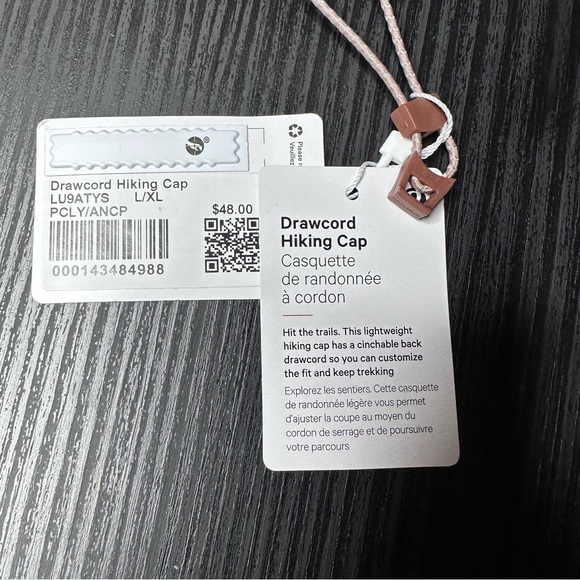 Lululemon Drawcord Hiking Cap NWT L/XL (PCLY/ANCP) - Picture 12 of 13